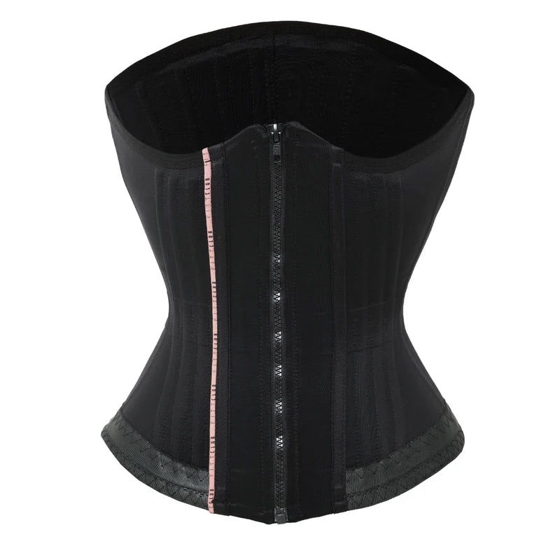 Cinta Corset Sereia Com Ganchos e Zíper