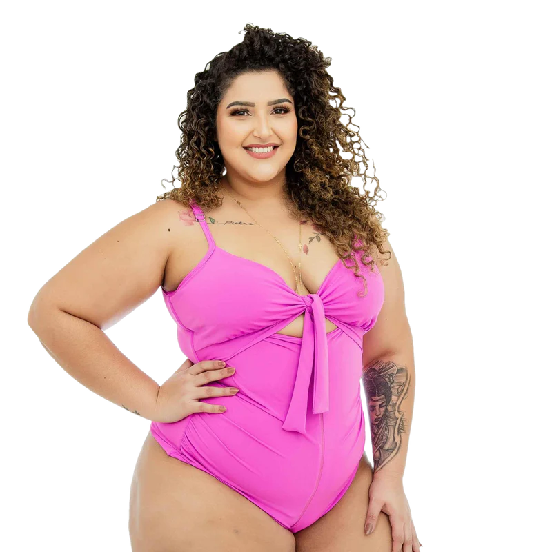 Maiô modelador - SlimSun Nozinho e Fio Duplo