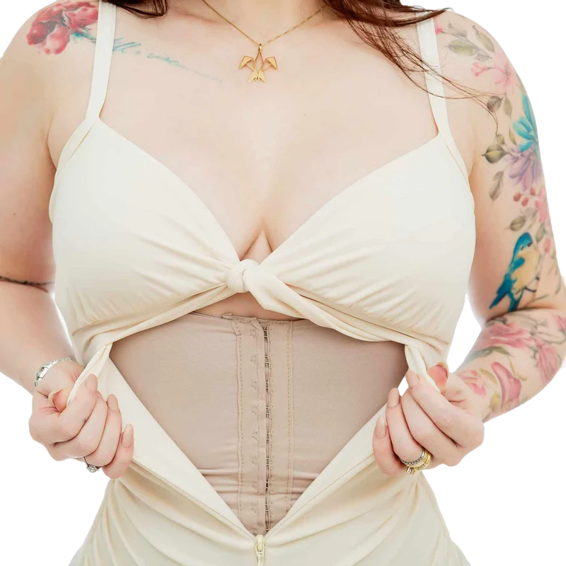 Maiô modelador - SlimSun Nozinho e Fio Duplo